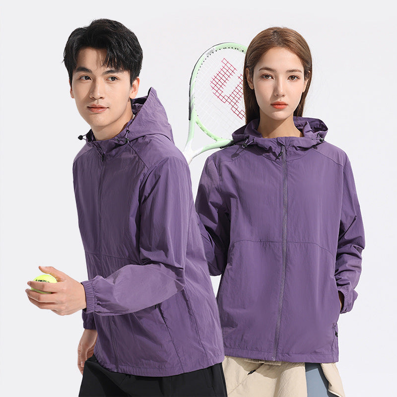Water-splashing technology sun protection clothing