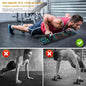 Multifunctional folding push-up training board
